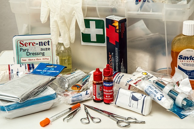 An Image showing first aid kit